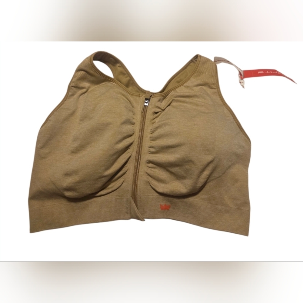 NWT Shefit Lounge Bra Honeywheat 6Luxe Seamless Comfort - Picture 2 of 10